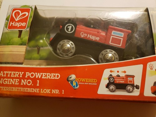 Hape wooden railway battery - hape,